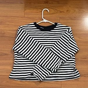 H&M stripped sweater